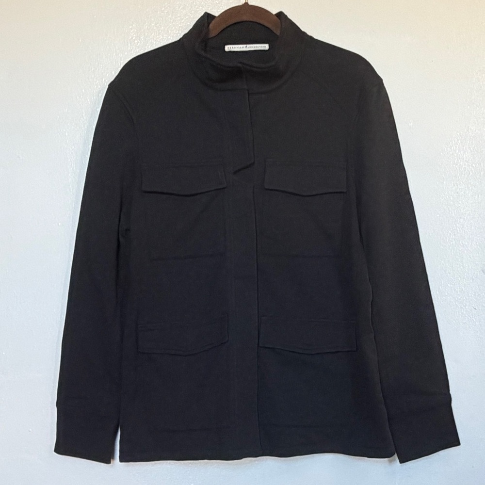 Peruvian Connection Black Utility Jacket - image 1
